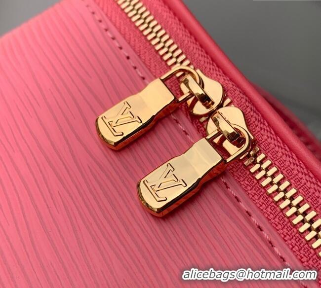Best Price Louis Vuitton Nice Beauty Pouch in Epi Leather M25690 Tender Bliss Pink 2025