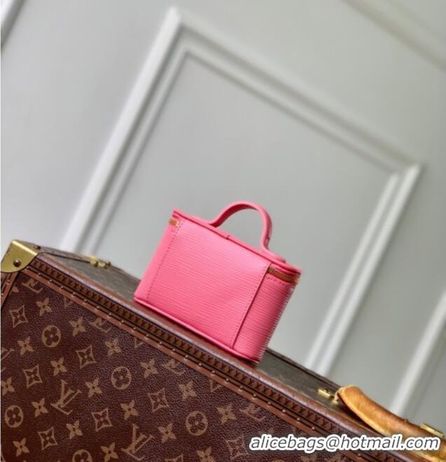Best Price Louis Vuitton Nice Beauty Pouch in Epi Leather M25690 Tender Bliss Pink 2025