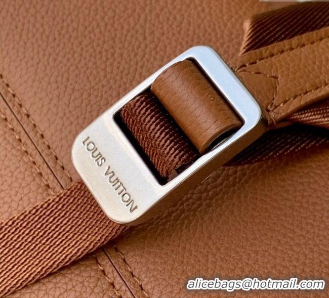 Grade Design Louis Vuitton Mens Fastline Backpack bag in Tan Brown Waxy calfskin M26023 2025