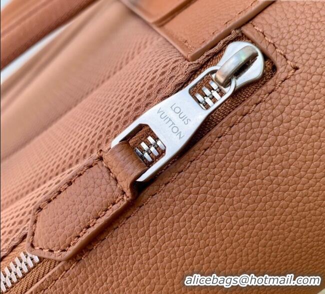 Grade Design Louis Vuitton Mens Fastline Backpack bag in Tan Brown Waxy calfskin M26023 2025