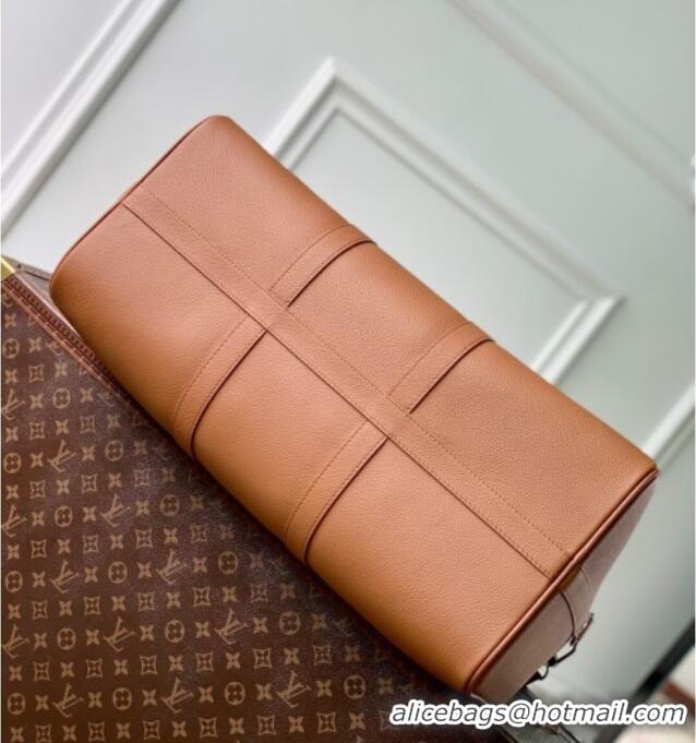 Best Price Louis Vuitton Mens Keepall Bandouliere 50 Travel bag in Waxy calfskin M26065 Tan Brown 2025