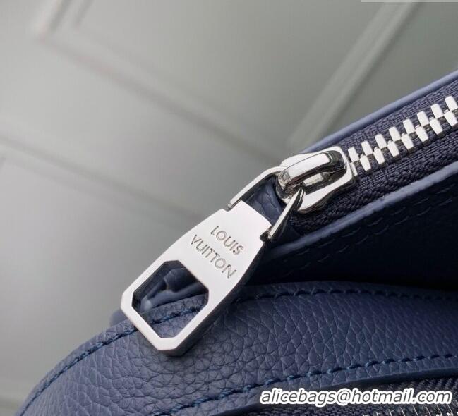 Affordable Price Louis Vuitton Mens Avenue Slingbag PM bag in Waxy calfskin M15269 Navy Blue 2025