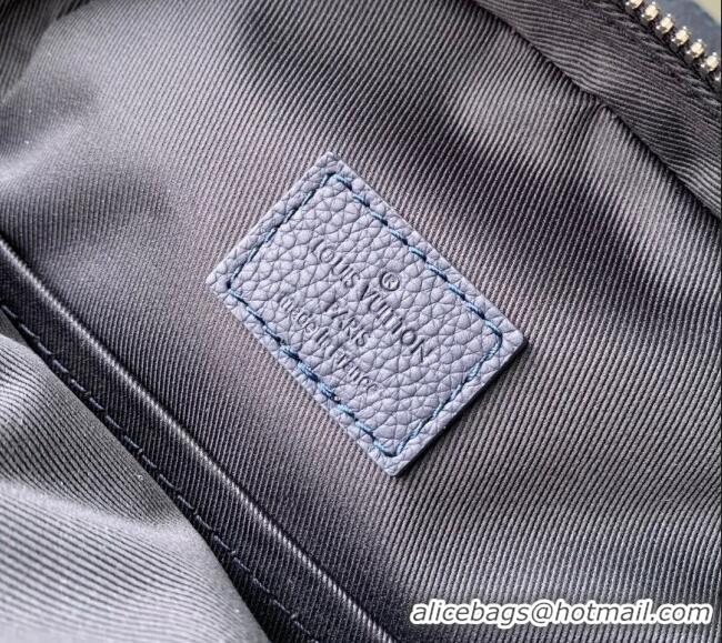 Affordable Price Louis Vuitton Mens Avenue Slingbag PM bag in Waxy calfskin M15269 Navy Blue 2025