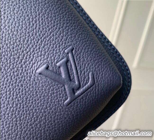Affordable Price Louis Vuitton Mens Avenue Slingbag PM bag in Waxy calfskin M15269 Navy Blue 2025
