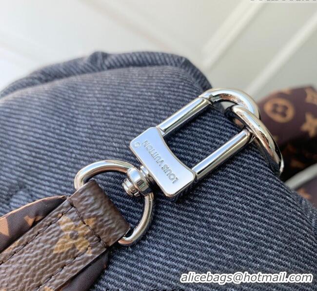 Affordable Price Louis Vuitton Speedy Bandouliere 25 Bag in Blue Jeans Nylon M26956 2025