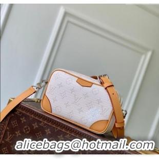 Unique Grade Louis Vuitton Mens Trocadero Wearable Wallet Bag in Monogram Heritage Canvas M27155 White 2025