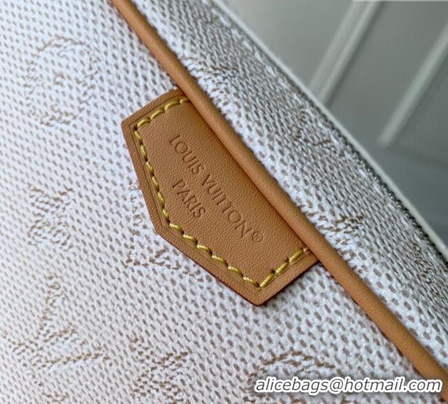 Unique Grade Louis Vuitton Mens Trocadero Wearable Wallet Bag in Monogram Heritage Canvas M27155 White 2025