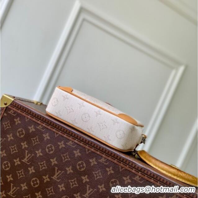 Unique Grade Louis Vuitton Mens Trocadero Wearable Wallet Bag in Monogram Heritage Canvas M27155 White 2025