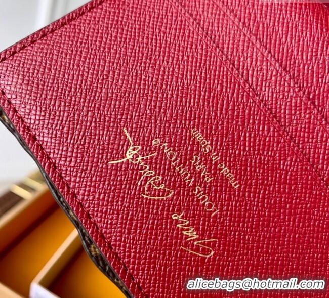 Super Quality Louis Vuitton Pawket Purse in Multicolor Canvas and Leather M25732 2025