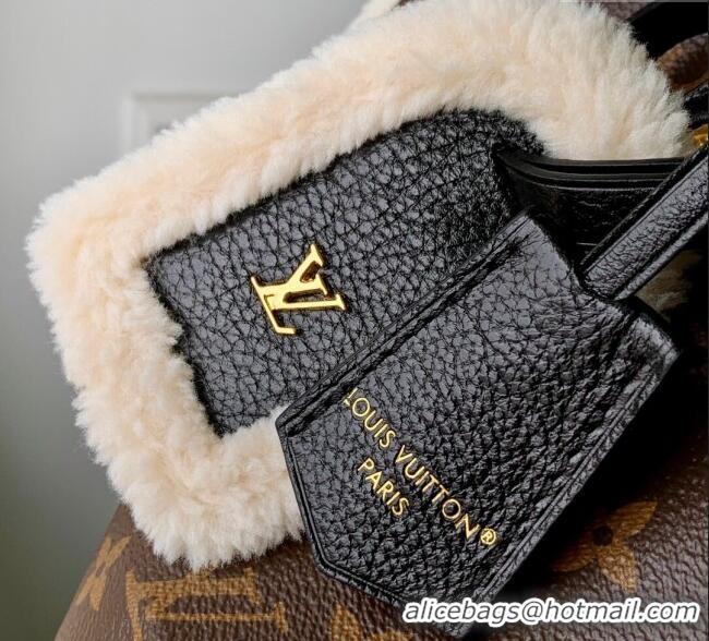 Affordable Price Louis Vuitton Speedy Soft 30 Teddy Bag in Monogram Canvas and Shearling M26326 2025