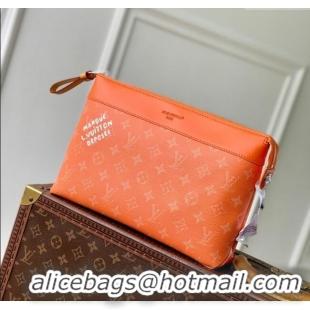 Trendy Design Louis Vuitton Pochette Voyage Souple Pouch in Monogram Heritage Canvas M12665 Orange 2025
