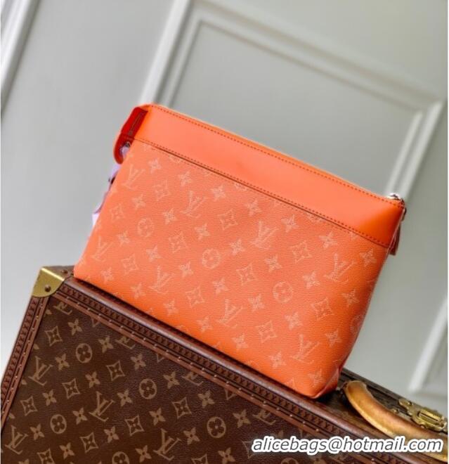 Trendy Design Louis Vuitton Pochette Voyage Souple Pouch in Monogram Heritage Canvas M12665 Orange 2025
