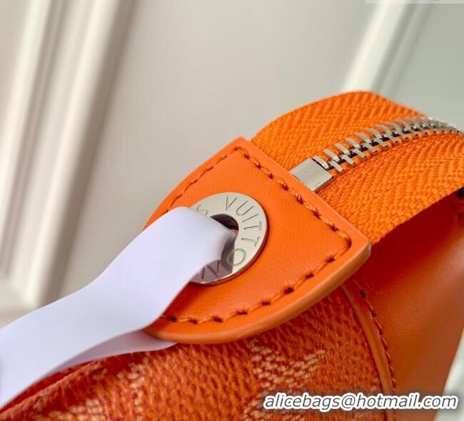Trendy Design Louis Vuitton Pochette Voyage Souple Pouch in Monogram Heritage Canvas M12665 Orange 2025