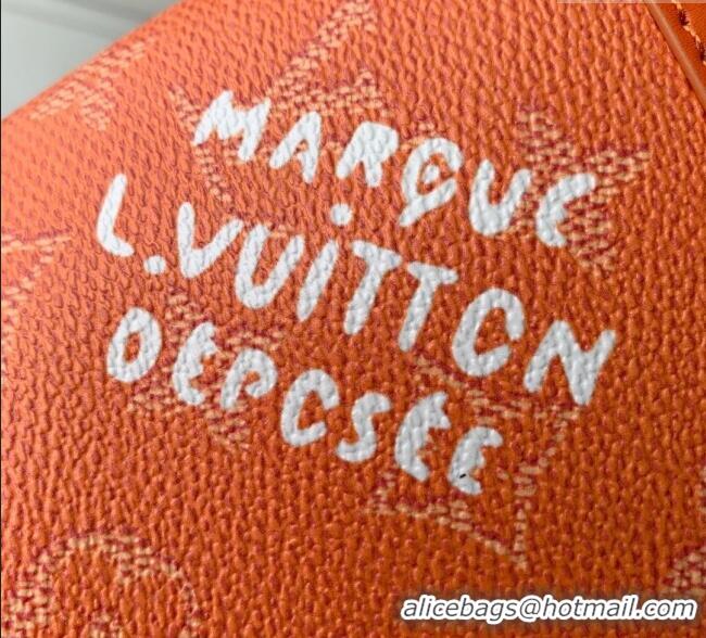 Trendy Design Louis Vuitton Pochette Voyage Souple Pouch in Monogram Heritage Canvas M12665 Orange 2025