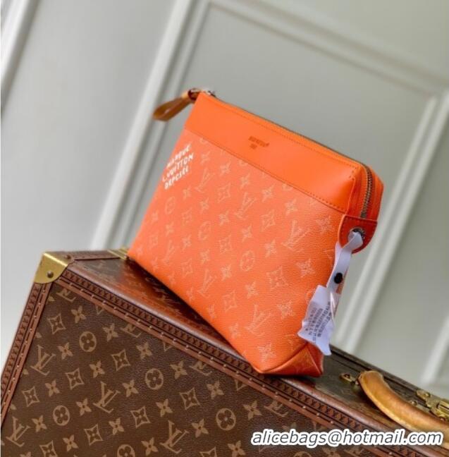 Trendy Design Louis Vuitton Pochette Voyage Souple Pouch in Monogram Heritage Canvas M12665 Orange 2025