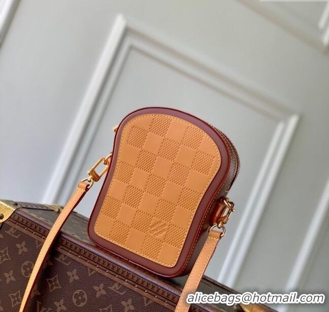 Best Price Louis Vuitton Mens Toast Wearable Wallet Mini Bag in Damier Leather M26984 2025
