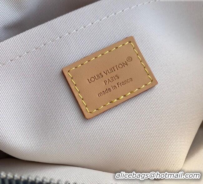 Top Quality Louis Vuitton Mens Nil bag in Ocean Blue Monogram Heritage Canvas M26823 2025