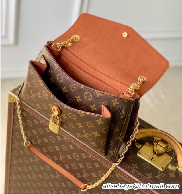 Buy Discount Louis Vuitton Saint-Germain Shoulder bag in Monogram Canvas and Leather M27065 Brown 2025