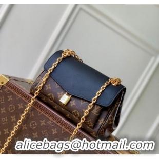 Most Popular Louis Vuitton Saint-Germain BB Top Handle bag in Monogram Canvas and Leather M26398 Black 2025
