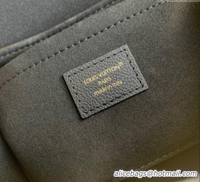 Most Popular Louis Vuitton Saint-Germain BB Top Handle bag in Monogram Canvas and Leather M26398 Black 2025