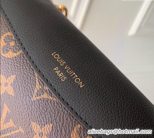 Most Popular Louis Vuitton Saint-Germain BB Top Handle bag in Monogram Canvas and Leather M26398 Black 2025