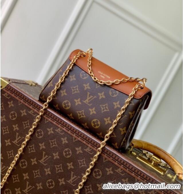 Grade Design Louis Vuitton Saint-Germain BB Top Handle bag in Monogram Canvas and Leather M27066 Brown 2025