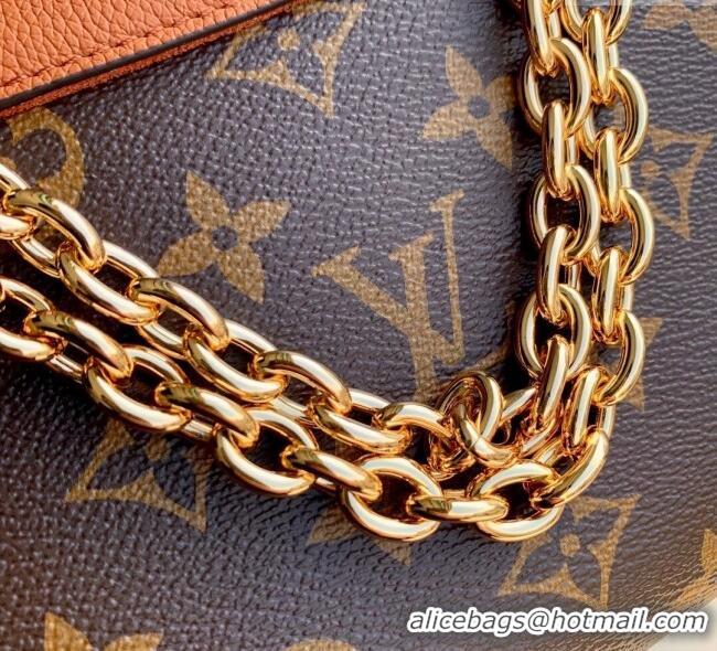 Grade Design Louis Vuitton Saint-Germain BB Top Handle bag in Monogram Canvas and Leather M27066 Brown 2025
