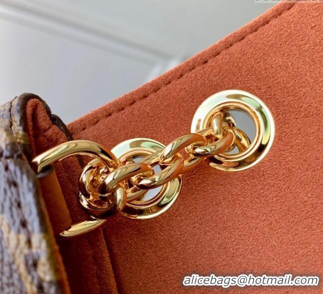 Grade Design Louis Vuitton Saint-Germain BB Top Handle bag in Monogram Canvas and Leather M27066 Brown 2025