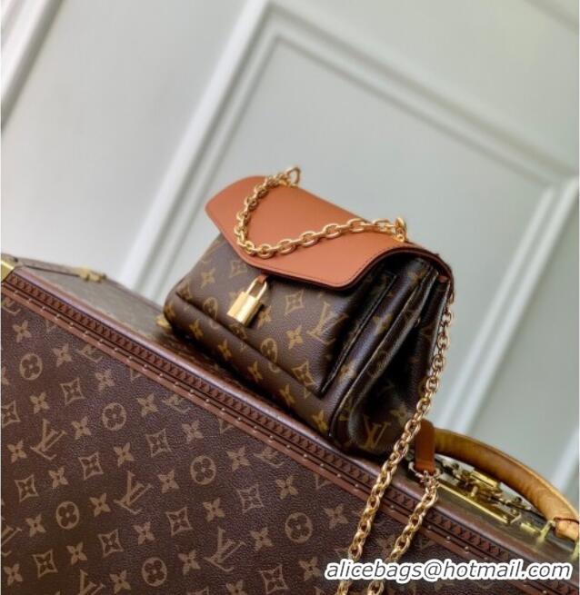 Grade Design Louis Vuitton Saint-Germain BB Top Handle bag in Monogram Canvas and Leather M27066 Brown 2025