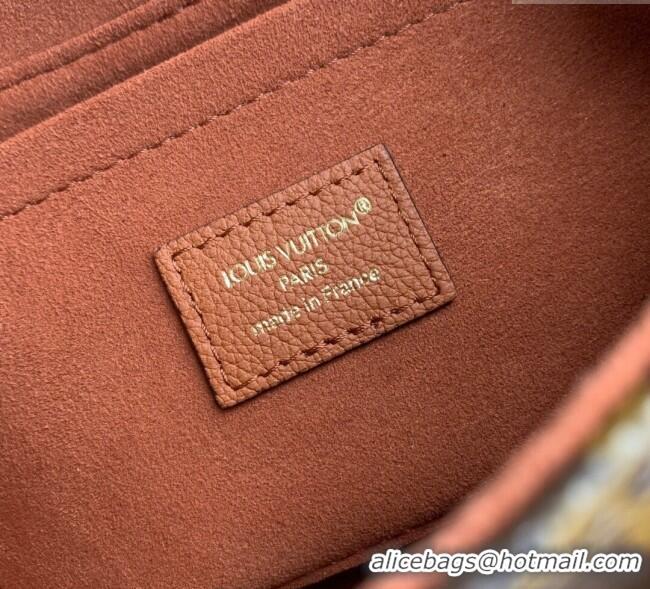 Grade Design Louis Vuitton Saint-Germain BB Top Handle bag in Monogram Canvas and Leather M27066 Brown 2025