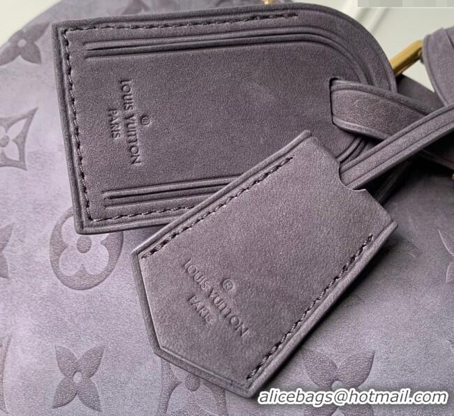 Super Quality Louis Vuitton Speedy P9 Bandouliere 40 Bag in M15225 Grey Suede 2025