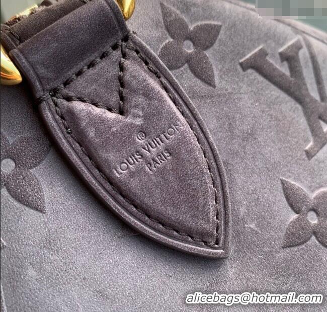 Super Quality Louis Vuitton Speedy P9 Bandouliere 40 Bag in M15225 Grey Suede 2025