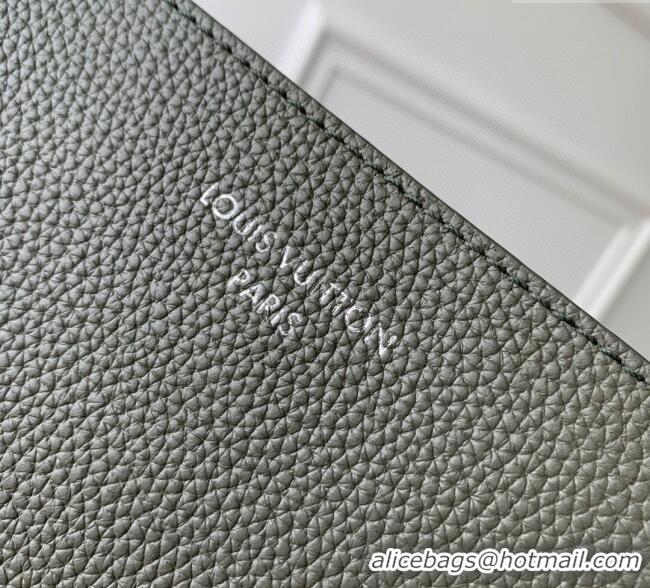 Famous Brand Louis Vuitton Mens Verso Hobo Bag in LV Touch Leather M26747 Khaki Green 2025