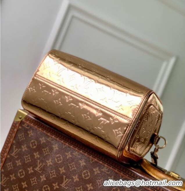 Top Quality Louis Vuitton Speedy Bandouliere 25 Bag in Gold-Tone Canvas M26497 2025