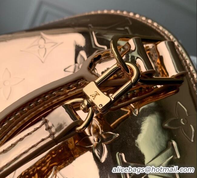 Unique Discount Louis Vuitton Alma BB bag in Gold-Tone Coated canvas M27037 2025