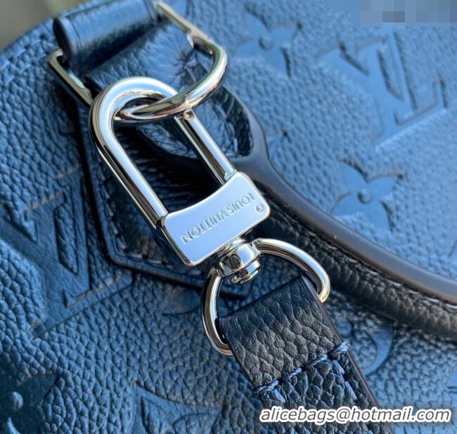 Reasonable Price Louis Vuitton Alma BB bag in Shimmery M26686 Ink Blue Leather 2025