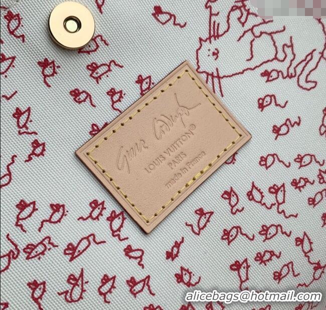 Traditional Discount Louis Vuitton All In GM Bucket bag in Meowgram Canvas M25727 2025