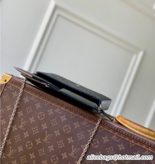 Affordable Price Louis Vuitton Pochette Felicie Mini Bag Shimmery M27048 Ink Blue 2025