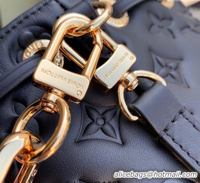 Most Popular Louis Vuitton Coussin Bucket bag in Black Lamb leather M26216 2025