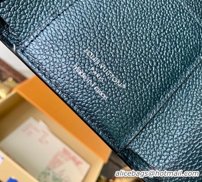 Buy Fashionable Louis Vuitton Victorine Wallet in Shimmery Ink Blue Monogram Leather M26472 2025