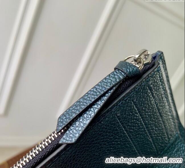 Buy Fashionable Louis Vuitton Victorine Wallet in Shimmery Ink Blue Monogram Leather M26472 2025