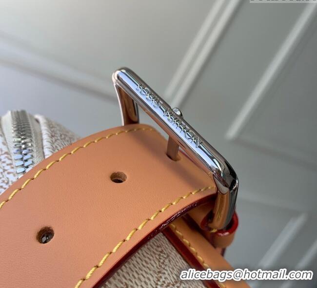 Famous Brand Louis Vuitton Rush Bumbag in Grey Monogram Heritage Canvas M27152 2025