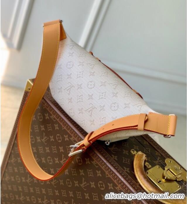 Famous Brand Louis Vuitton Rush Bumbag in Grey Monogram Heritage Canvas M27152 2025