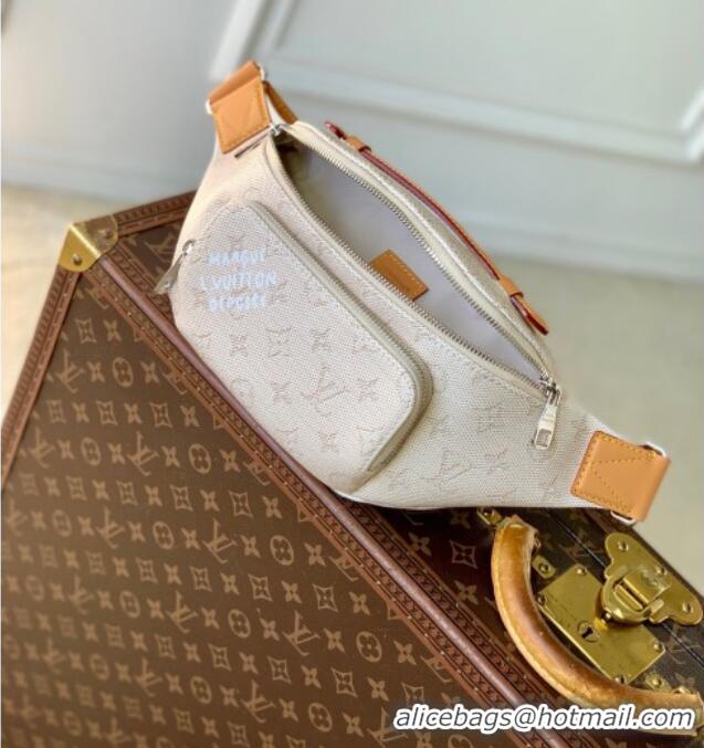 Famous Brand Louis Vuitton Rush Bumbag in Grey Monogram Heritage Canvas M27152 2025