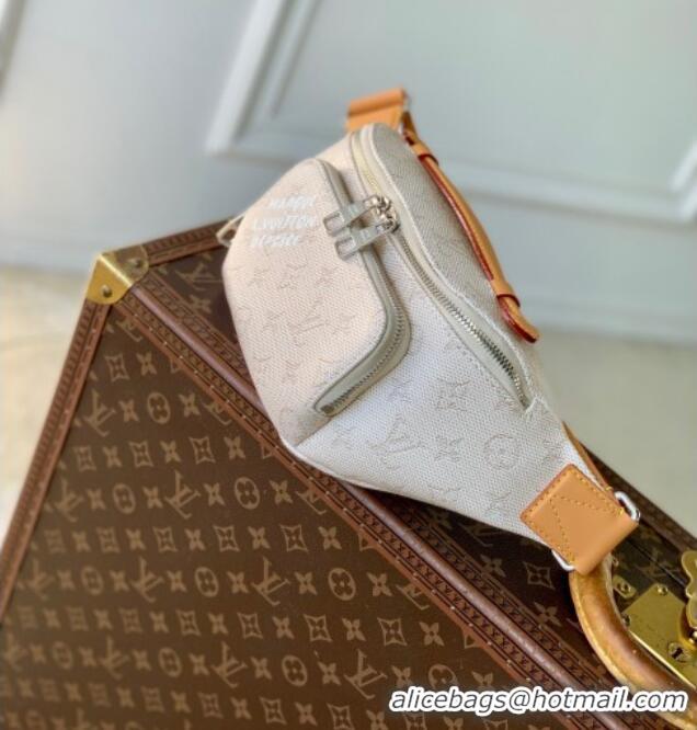 Famous Brand Louis Vuitton Rush Bumbag in Grey Monogram Heritage Canvas M27152 2025
