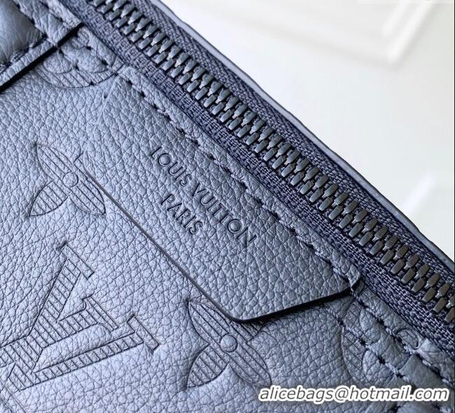 Well Crafted Louis Vuitton Mens City Keepall Bag in Black Monogram Shadow Leather M26750 2025