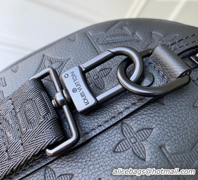 Well Crafted Louis Vuitton Mens City Keepall Bag in Black Monogram Shadow Leather M26750 2025