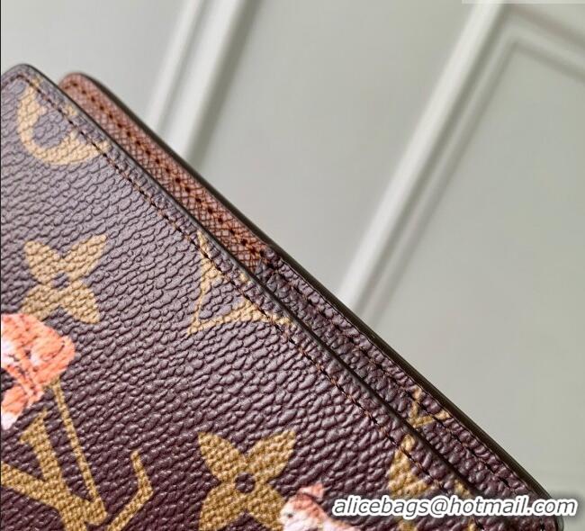 Super Quality  Louis Vuitton Pocket Organizer Wallet in Monogram Forest Canvas M27020 Brown 2025