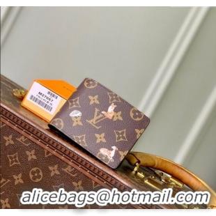 Super Quality Louis Vuitton Multiple Wallet in Monogram Forest Canvas M27057 Brown 2025