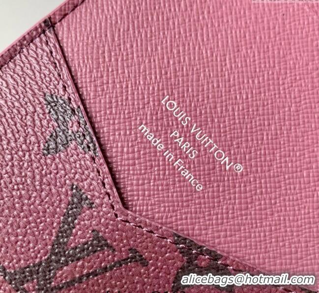 Grade Design Louis Vuitton Passport Cover in Monogram Forest Canvas M27099 Burgundy 2025